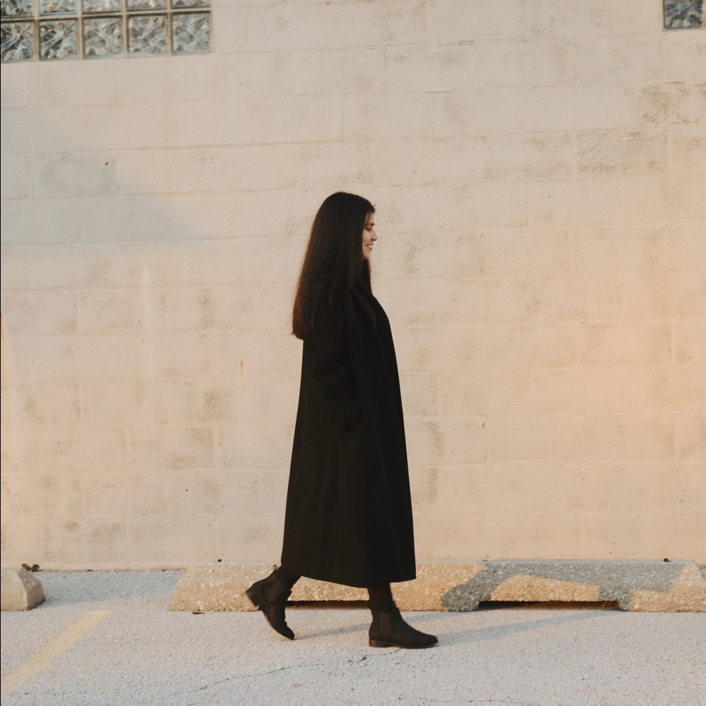**Like New** super chic long coat